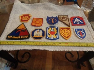 10 Military Patches new (BOX LOKI #BAG105) - Picture 1 of 2