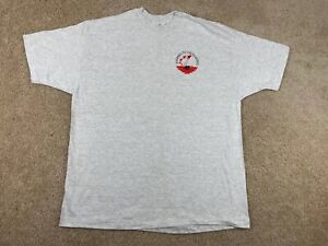 Vintage Hanes Beefy T-Shirt Men's XXL Made in USA Single Stitch JLG HQ Gray