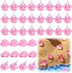 50 Pcs Mini Resin Figures Small Miniature Blobfish Mini Resin Animals Cute Tiny - Picture 1 of 6