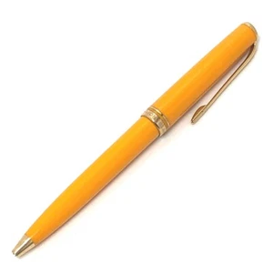 MONTBLANC Twist type Stationery Ballpoint pen Precious resin Orange - Picture 1 of 9