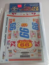 SLIXX DECALS 1620 #66 CARTER/HAAS ROUTE 66 K-MART FORD TAURUS