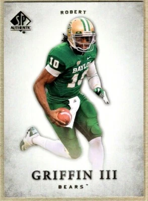ROBERT GRIFFIN III - 2012 UPPER DECK SP AUTHENTIC RC - Image 1 of 2