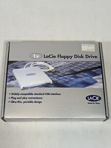 Lacie Pocket Floppy USB FDD 706018 Disk Drive Complete Windows MAC