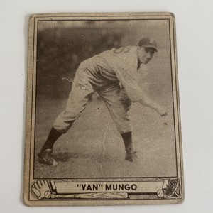 1940 Playball Van Lingle Mungo #64 Baseball Card VG