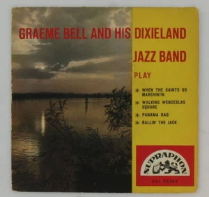 GRAEME BELL And His Dixieland Jazz Band Play SUPRAPHON Rare Czech Only Release - Picture 1 of 3