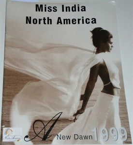 Miss India Norteamérica Beauty Pageant Program A New Dawn 1999 - Imagen 1 de 7