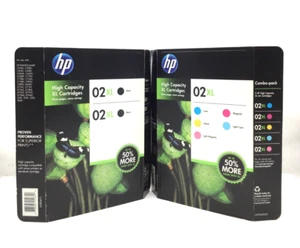 HP High Capacity 02 XL Ink Cartridges - Zdjęcie 1 z 9