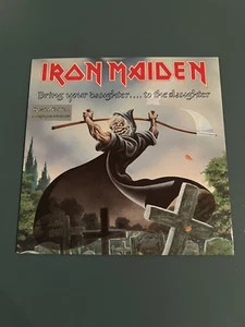 Iron Maiden – Bring Your Daughter... To The Slaughter 7" Vinyl 1990 U.K Press - Picture 1 of 4