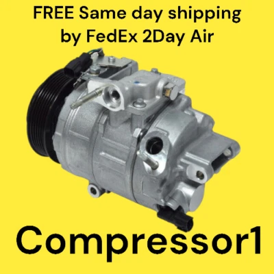 AC Compressor For Lincoln MKX 2018 2018 3.7L, Continental 2017 2018 2019 2020 - Image 1 of 2