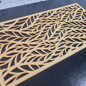 Leaf Wave Decorative Screen Radiator Cabinet Laser Panel 2FT x 4FT 3mm 6mm 0063 - Picture 1 of 16
