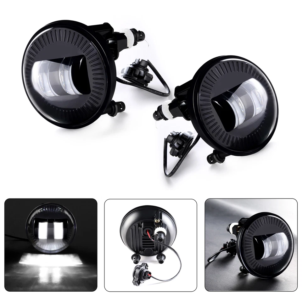 Luzes de neblina de LED parachoque para Chevy Avalanche Suburban Tahoe GMC Yukon Acadia 07-14 - Imagem 1 de 4