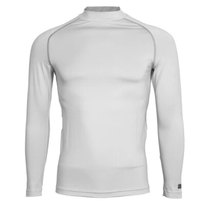 Mens Base Layer Top Long Sleeve Compression Armour Top Thermal Gym Sports Shirt - Image 1 of 4