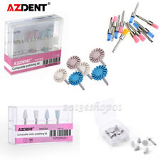 Dental Diamond Burs Cups Composite Polishing Kit for Low Speed Handpiece AZDENT