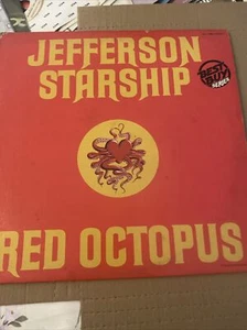 Vinyl Record Jefferson Starship Red Octopus With Hype Sticker LP VG/EX - Picture 1 of 4