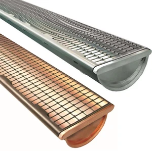 Laubschutz Dachrinnenschutz Dachrinnengitter Laubstop Dachrinne Darifix - Bild 1 von 8