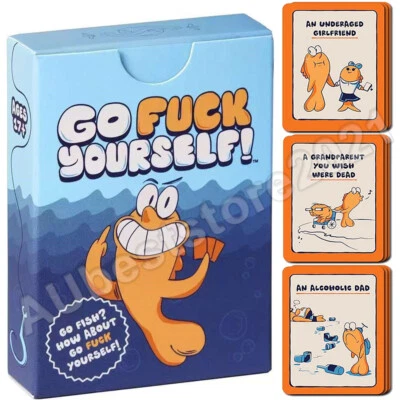 Go Fuc Yourself The Adult Go Fish Game You've Always Wanted Hilarious Card Game - image 1 of 4