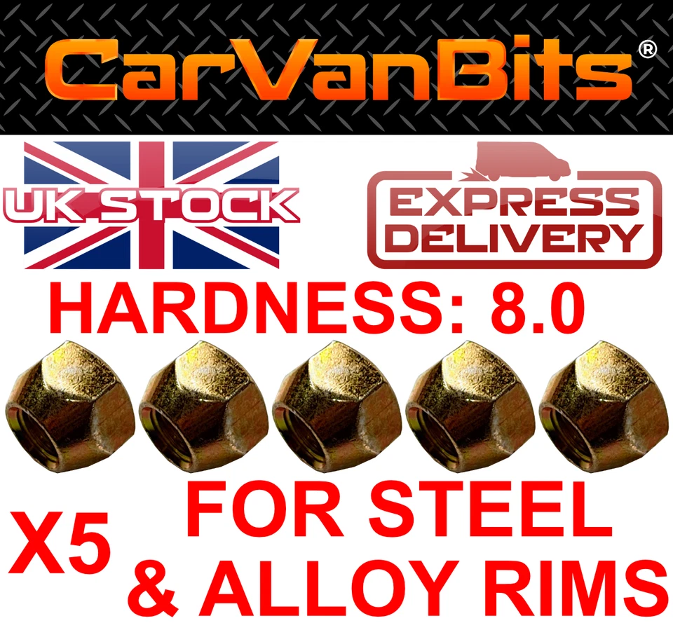 FOR MAZDA MILLENIA 92-02 MPV 88-06 MX-3 MX3 91-98 WHEEL BOLT BOLTS NUT NUTS - Image 1 of 4