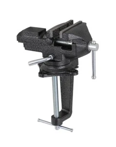 3-1/4'' Multi-function Bench Table Top Vise Vice Swivel Base with Anvil - Picture 1 of 28