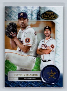 2022 Topps Gold Label #74 Justin Verlander - Clase 1 - Astros de Houston - Imagen 1 de 2