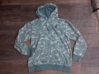 Volcom Sudadera con Capucha Mujer S Azul Tye Dye Aqua Turquesa Camuflaje hm Foto 1 de 4