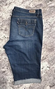 Levi's Women's 590 Jeans, Capri Cut-offs, Red Tab- Size 22W M - Picture 1 of 3