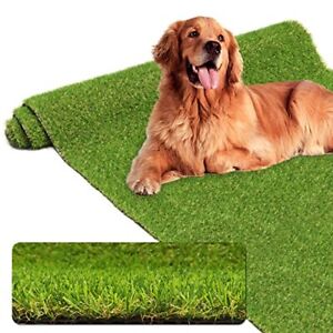 AYOHA Artificial Turf 4'11" x 8' Realistic Fake Grass, 0.8" Pile 5' x 8'