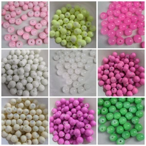 Glass Beads, Round, 8mm, 1.2mm Hole, Choose Your Colour - Picture 1 of 25