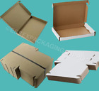 BOXES BROWN/WHITE PIP A4 A5 A6 DL MINI POSTAGE LARGE LETTER ROYAL MAIL CARDBOARD