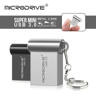Mini USB 3.0 Flash Drive 16GB 32GB 64GB 128GB USB Stick Pendrive klein Silber - Bild 1 von 4