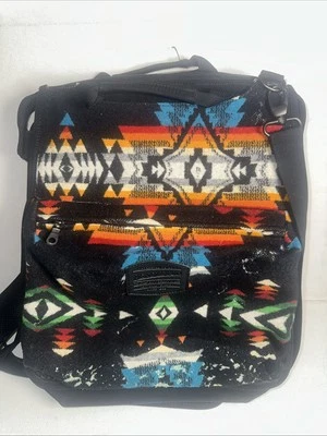 Mochila preta de lã para laptop Pendleton - Imagem 1 de 4