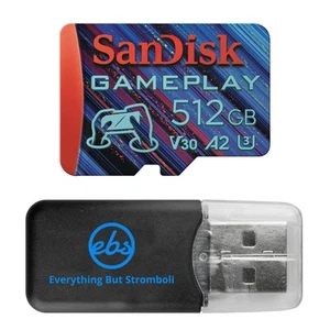 SanDisk 512GB MicroSD Gameplay Card Compatible with Nintendo Switch, Switch O... - Picture 1 of 5
