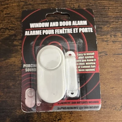Window & Door Alarm Piercing Sound Easy To Install Batteries INC. - Image 1 of 2