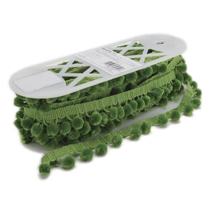 Simplicity Ball Fringe 1-1/8"X12yd-Lime Fizz 186 2392-204 - Picture 1 of 2