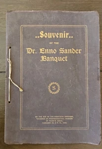 Rare Souvenir Dr. Enjoy Sander Founder of the early Soda & Mineral water bottles - Picture 1 of 6