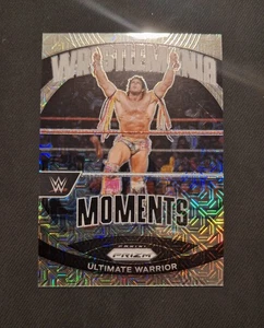 2024 Panini Prizm WWE WrestleMania Moments Mojo 11/25 Ultimate Warrior  - Bild 1 von 2