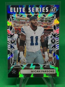 Micah Parsons Elite Series 2025 Donruss #TES-MPA Dallas Cowboys - Foto 1 di 2
