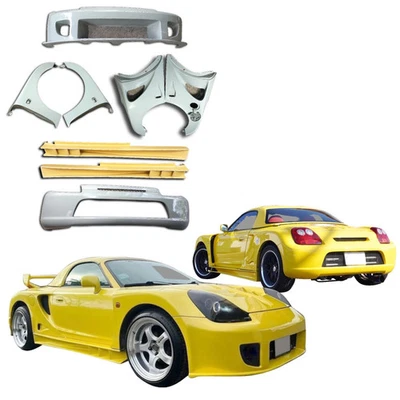 ModeloDrive FRP MCRA v1-Louver Wide Body Kit 8pc MRS for MR2 Spyder Toyota 00-0 Foto 1 de 4