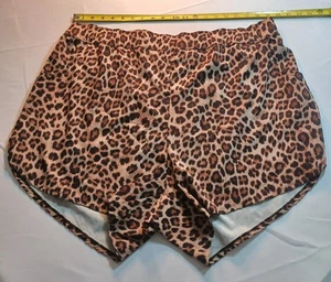 Pantalones Cortos Torrid Mujer Estampado Leopardo con Bolsillos Laterales y Cintura Elástica 3X D1 - Imagen 1 de 3