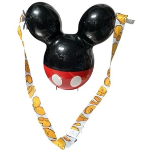 Orejas de globo clásicas de Mickey Mouse de los parques de Disney palomitas Buckey con correa 10" - Imagen 1 de 8