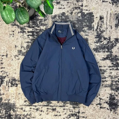 Fred Perry Mini Logo Vintage Y2K Harrington Jacket - Image 1 of 4