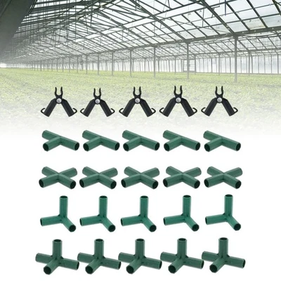 20pcs Fitting 11mm 5 Type Stable Support Heavy Duty Greenhouse Frame Building - Image 1 of 4