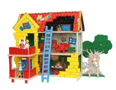 Micki 44.3835 Pippi Langstrumpf - VILLA VILLEKULLA - Villa Kunterbunt ohne Figur