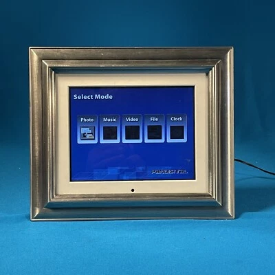 Digital Photo Frame Pandigital NO COMPUTER REQUIRED Tested Works 10” No Remote - Image 1 of 4