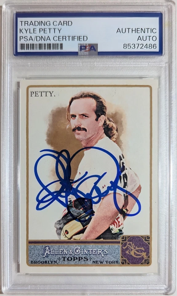Kyle Petty Signed 2011 Topps Allen & Ginter Card Autographed PSA/DNA NASCAR - Image 1 of 1