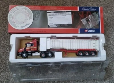 Corgi Scania T Cab Bulk Tipper  John Toulson Teeside Ltd Mint Boxed 1/50 CC12808 - Image 1 of 4