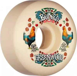 BONES Greenwood STF - V5 - 99a 52mm Skateboard Wheels Street Tech Formula - Imagen 1 de 2