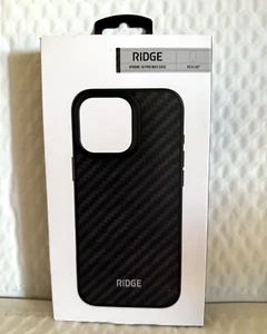 The Ridge - 3k Weave Case w/ MagSafe for Apple iPhone 16 Pro Max - Black - Picture 1 of 7