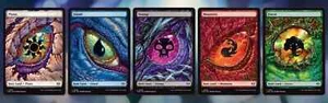 Dragon Eye Land Set - Juego de 5 - Tarkir, Dragonstorm - Magic The Gathering - Imagen 1 de 1