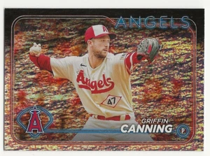 2024 Topps Complete Set GRIFFIN CANNING Hobby Foilboard 127/265 Angels #69 - Foto 1 di 2