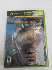 Limited Edition MechAssault 2: Lone Wolf (Microsoft Xbox, 2004) No Manual